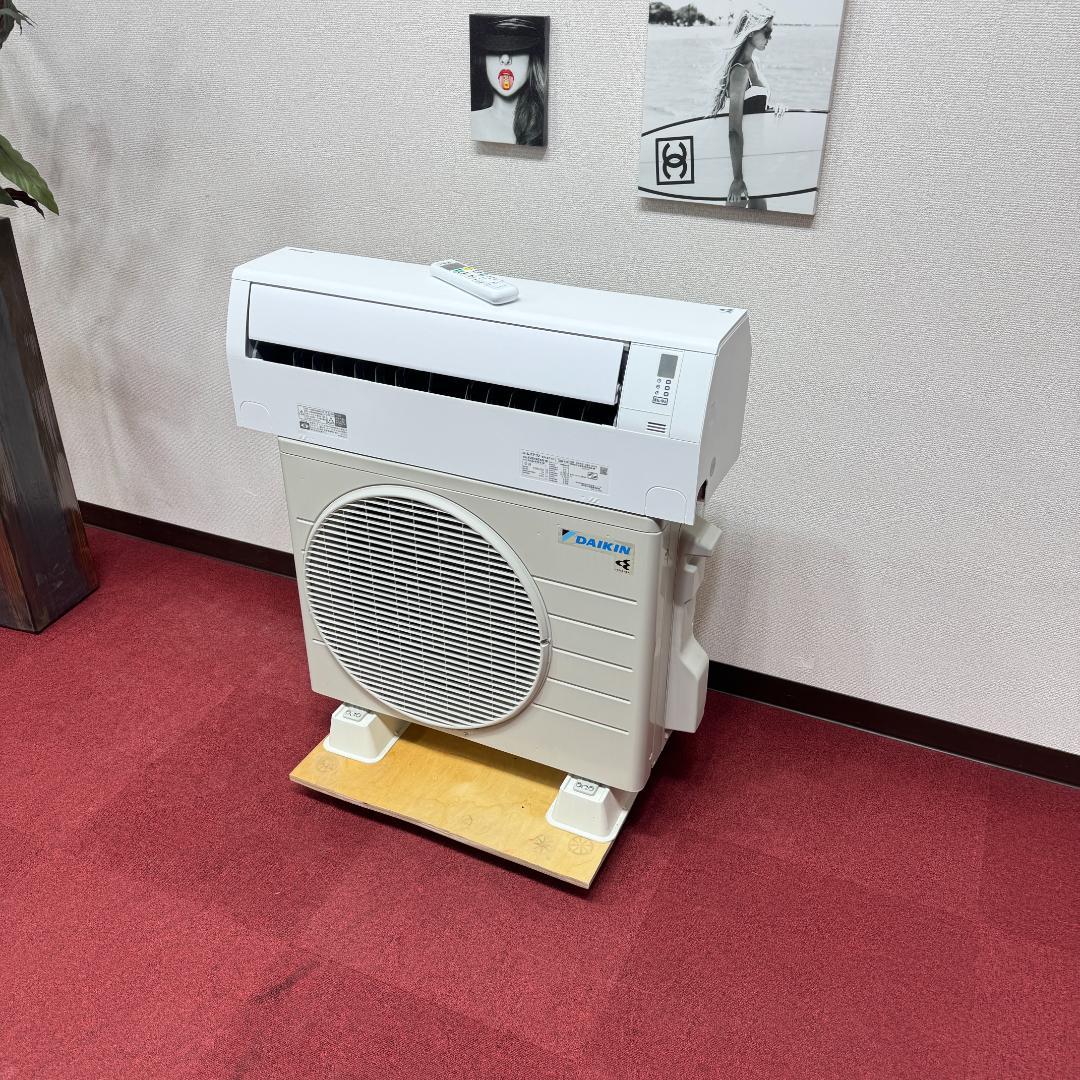 東京23区配送無料　美品ダイキン2.2kw　2024年製　6畳用　洗浄/除菌済み