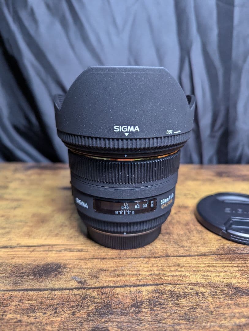 SIGMA 50mm F1.4 EX DG HSM　シグマ　単焦点レンズ