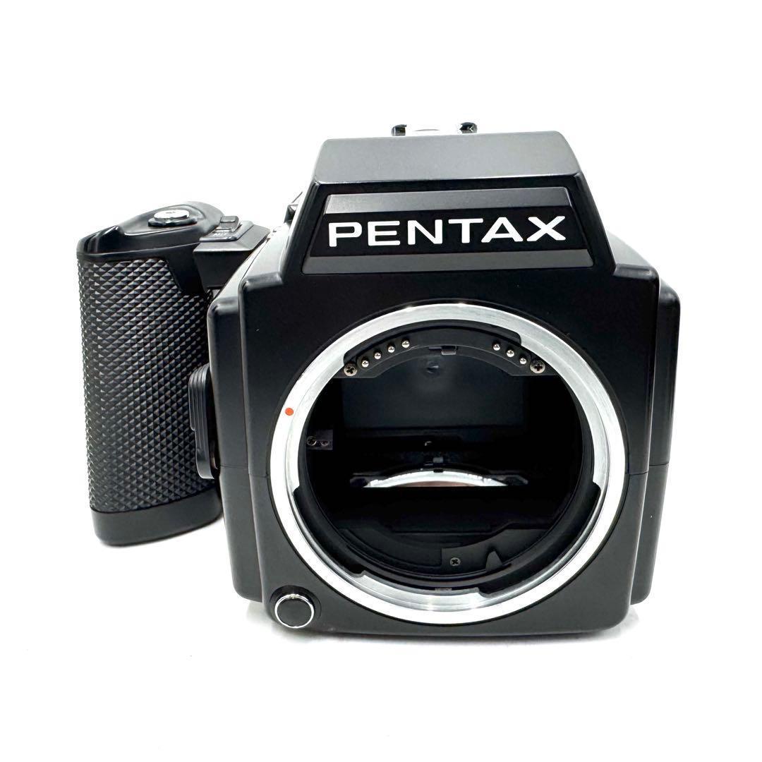 動作良好 PENTAX 645 中判フィルム カメラ 120フィルムバック