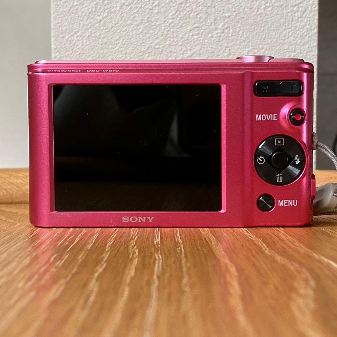 SONY DSC-W810 ピンク