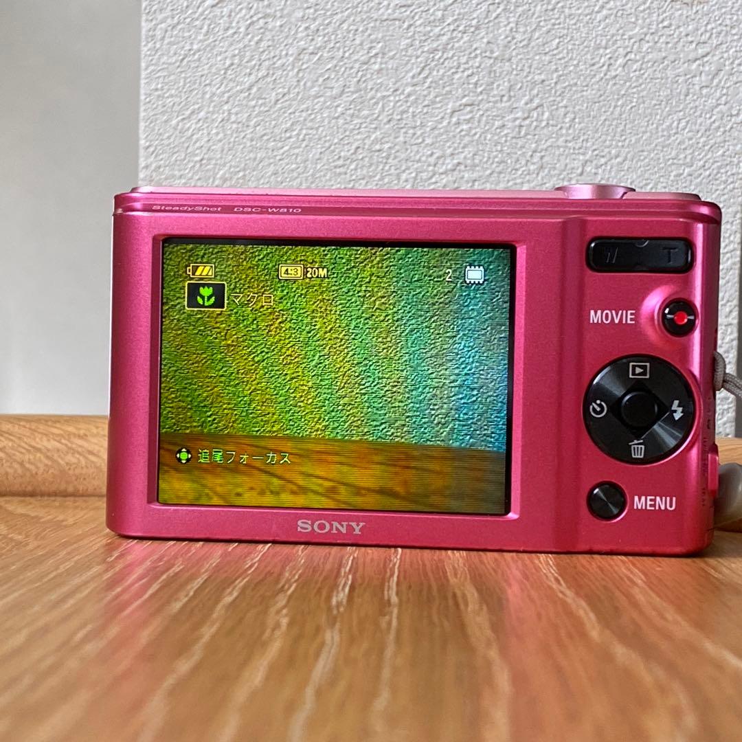 SONY DSC-W810 ピンク