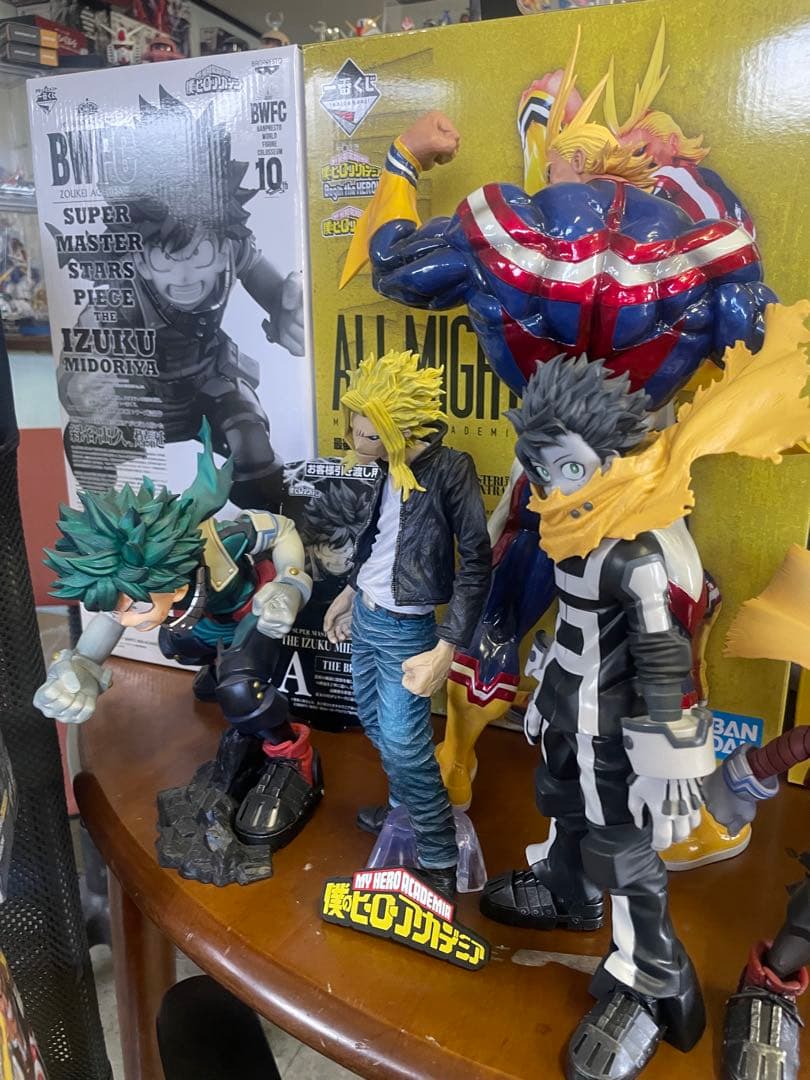 ヒロアカ　くじ　プライズ　ラストワン　オールマイト　デク　緑谷　ミルコ