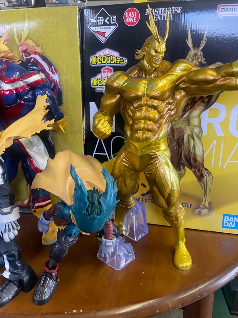 ヒロアカ　くじ　プライズ　ラストワン　オールマイト　デク　緑谷　ミルコ