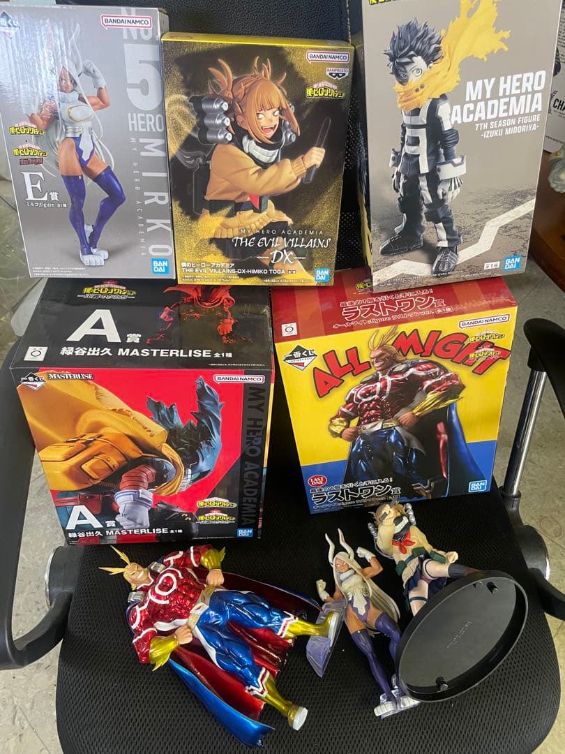 ヒロアカ　くじ　プライズ　ラストワン　オールマイト　デク　緑谷　ミルコ