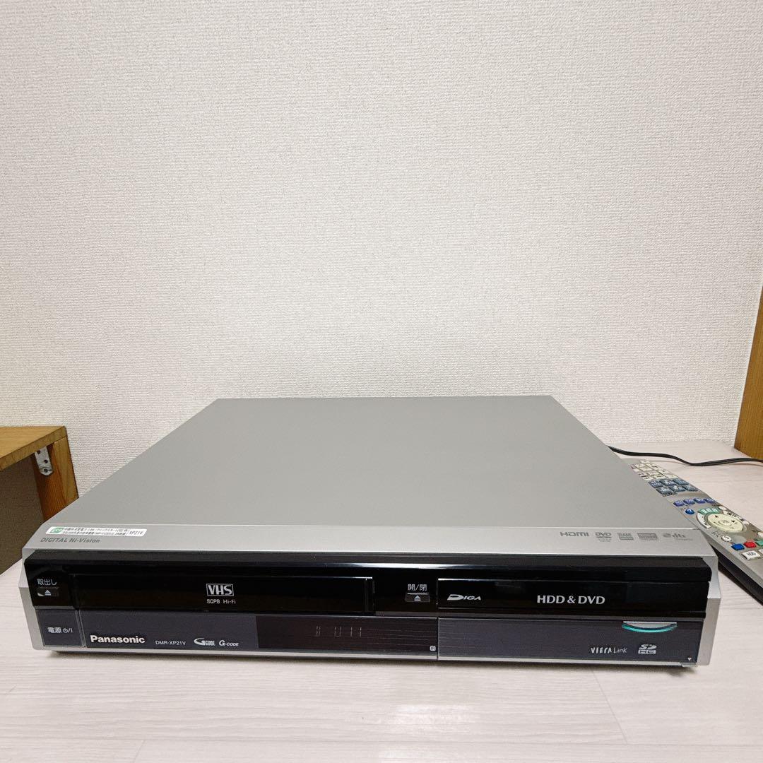 2092【動作】Panasonic DMR-XP21V VHS DVDレコーダー