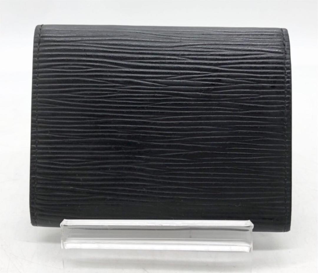 T1272 未使用☆ ルイヴィトン エピ カードケース ケース ブラック