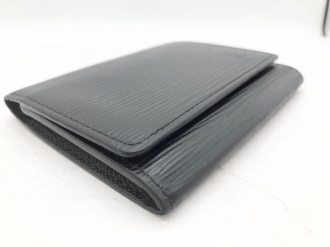 T1272 未使用☆ ルイヴィトン エピ カードケース ケース ブラック