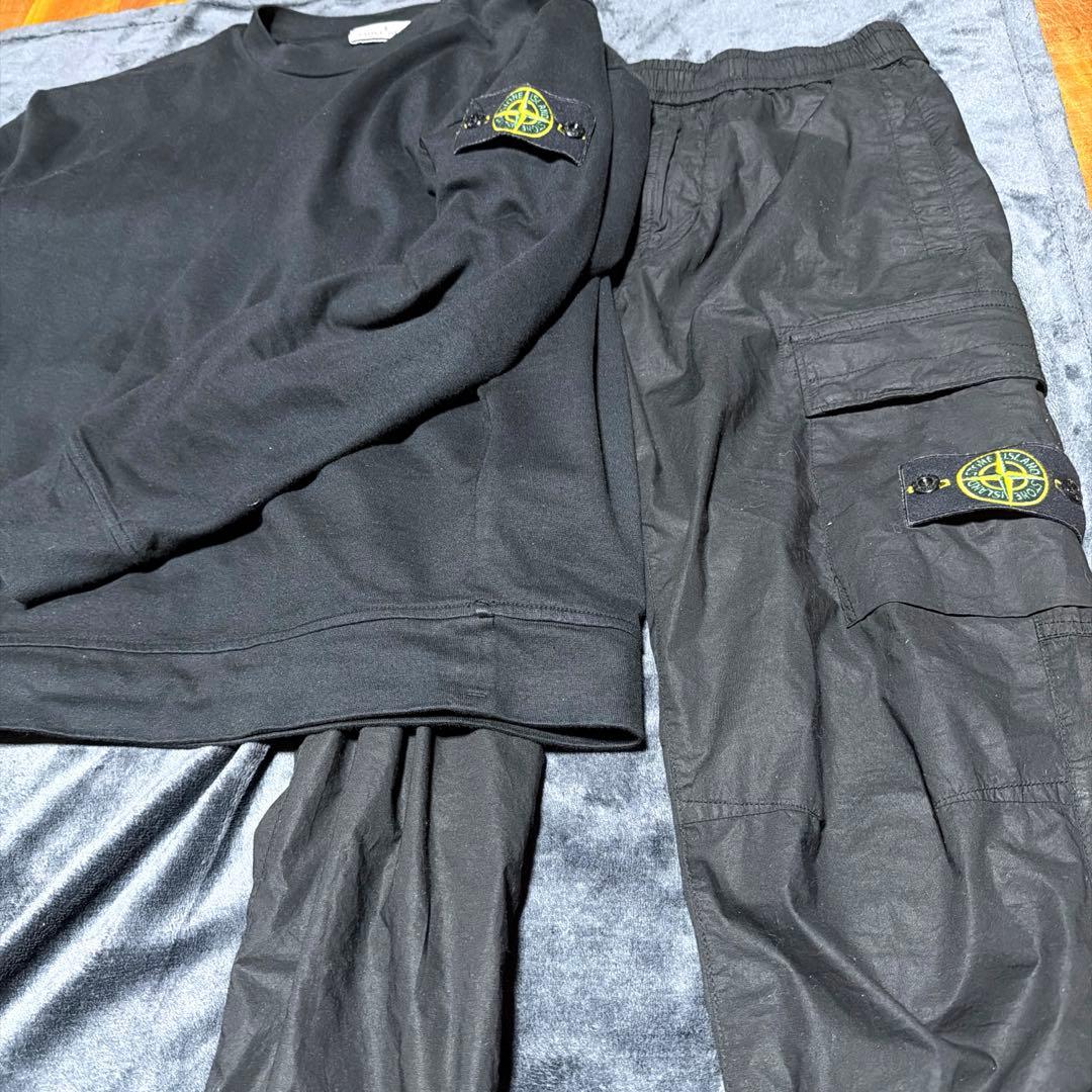 ストーンアイランド　セットアップ　 スウェット　カーゴパンツ