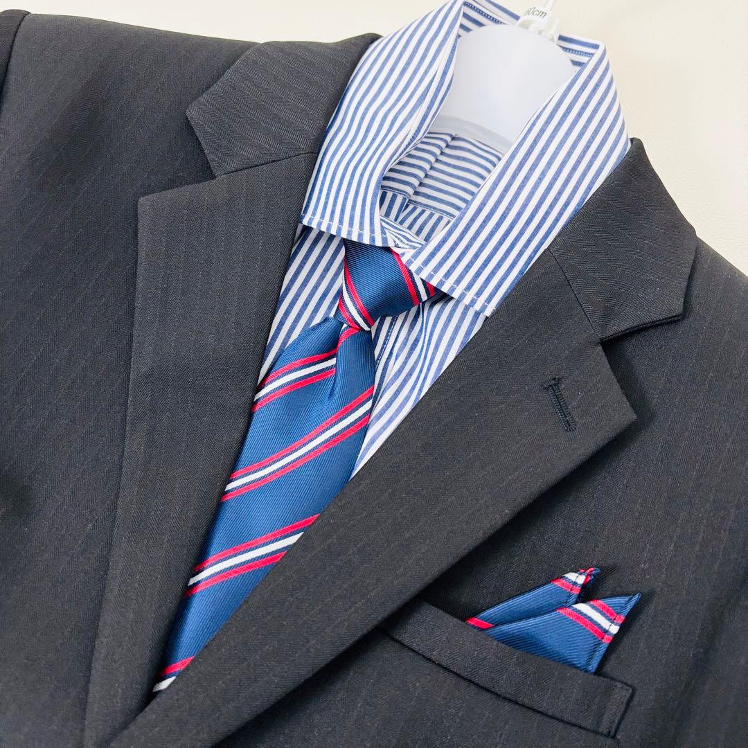 2593【新品タグ付き】ショパン 160cm キッズフォーマル 男の子 ブラック