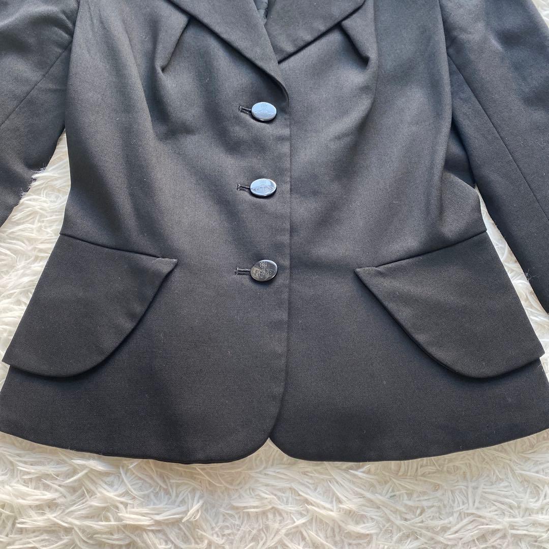 ヴィヴィアンウエストウッド ラブジャケット　ブラック　オーブ　テーラード　2 M