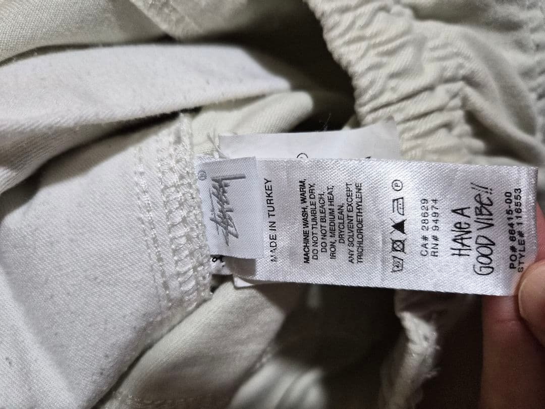 Stussy　ブラッシュドビーチパンツ トルコ製