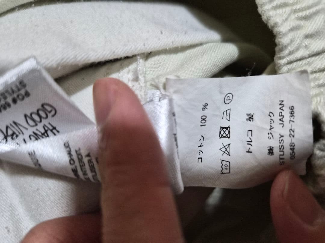 Stussy　ブラッシュドビーチパンツ トルコ製