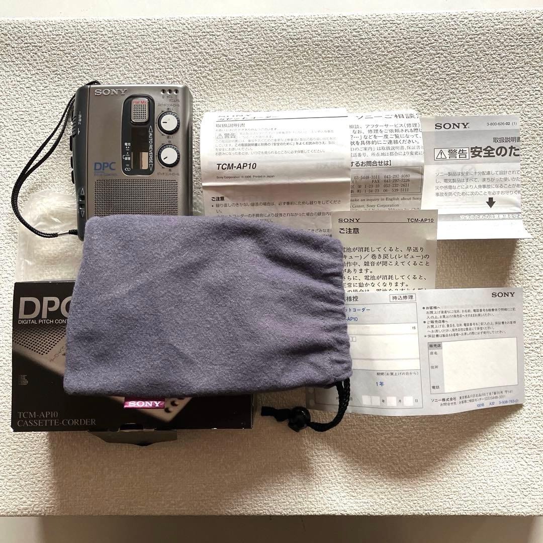 SONY TCM-AP10 カセットレコーダー