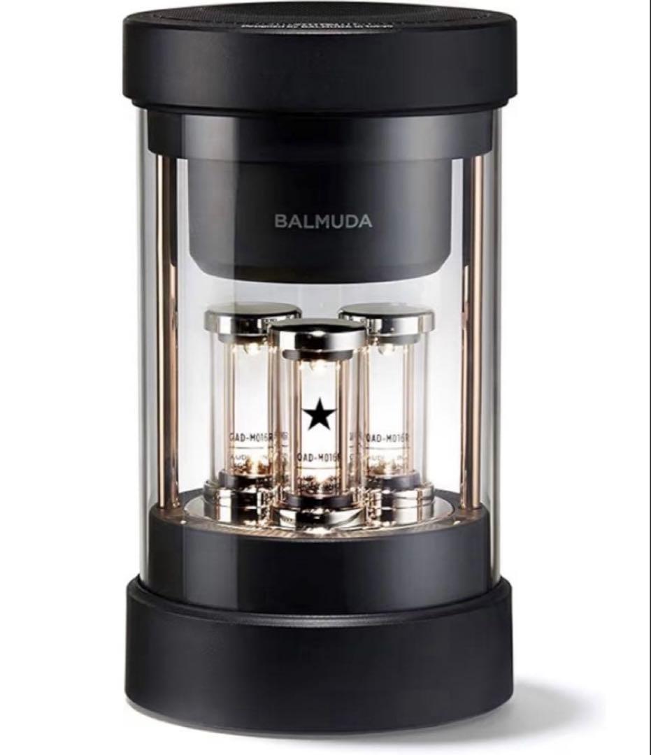 ほぼ新品★バルミューダ スピーカー ワイヤレススピーカー M01A-BKブラック