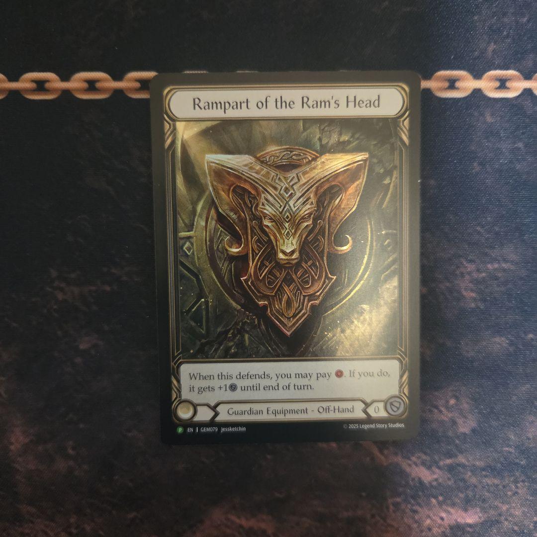 し*s様 FAB Rampart of the Ram's Head プロモ版