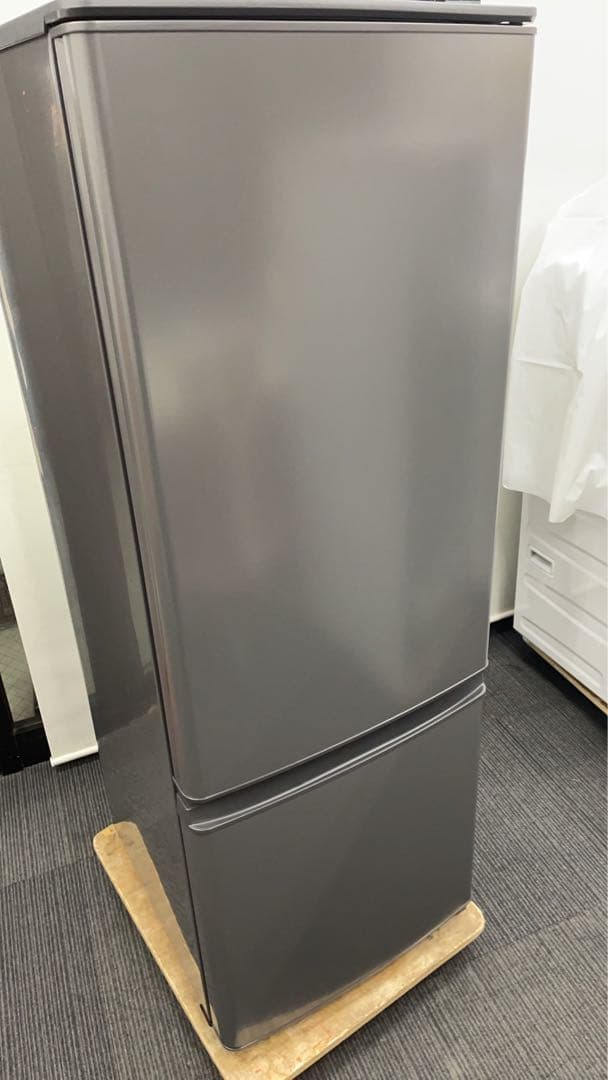 おしゃれ★ 三菱電機 冷蔵庫 168L 2ドア MR-P17J-H 2024年