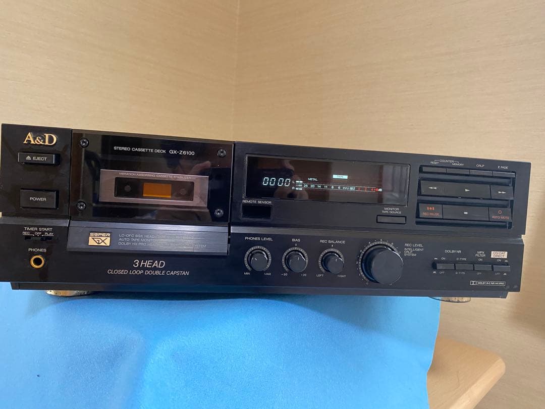 A&D GX-Z6100 カセットデッキ