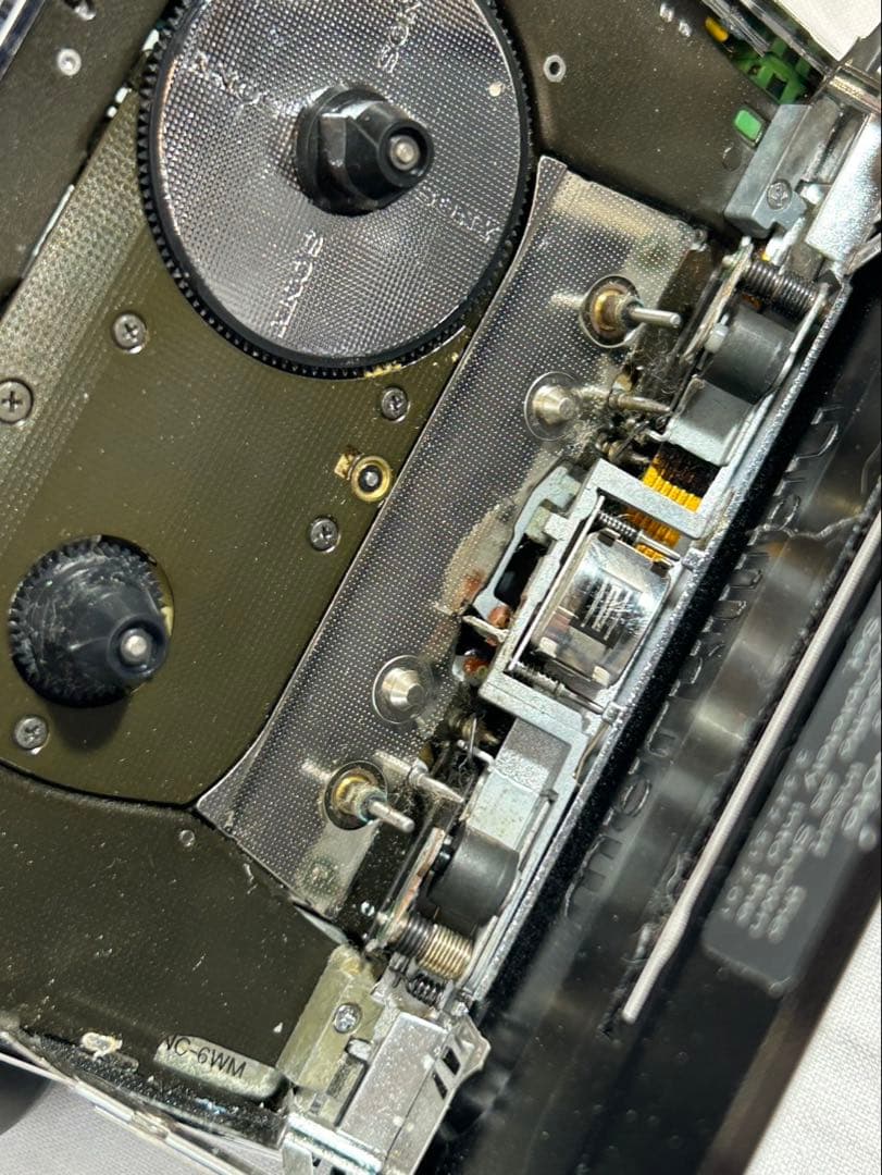 SONY WALKMAN WM-501 Blackジャンク品