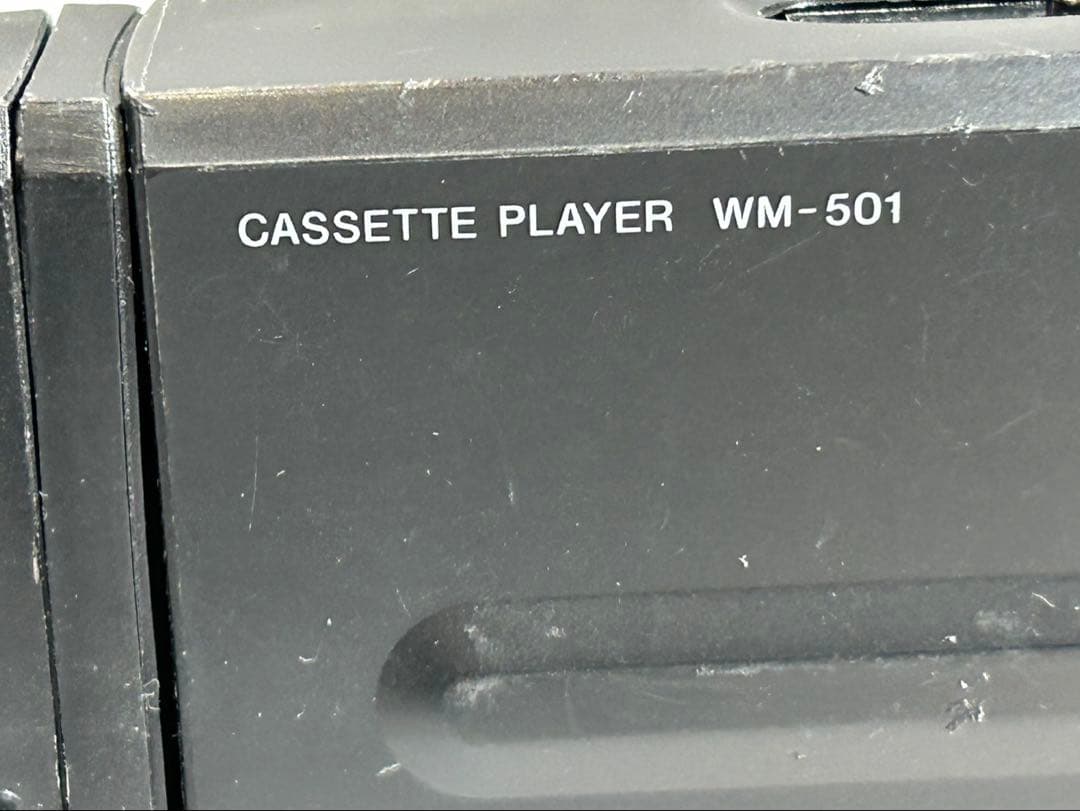 SONY WALKMAN WM-501 Blackジャンク品