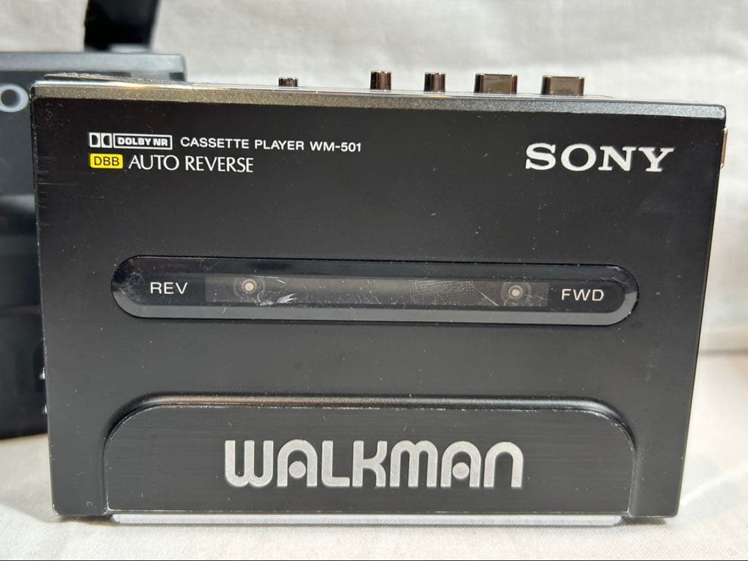 SONY WALKMAN WM-501 Blackジャンク品