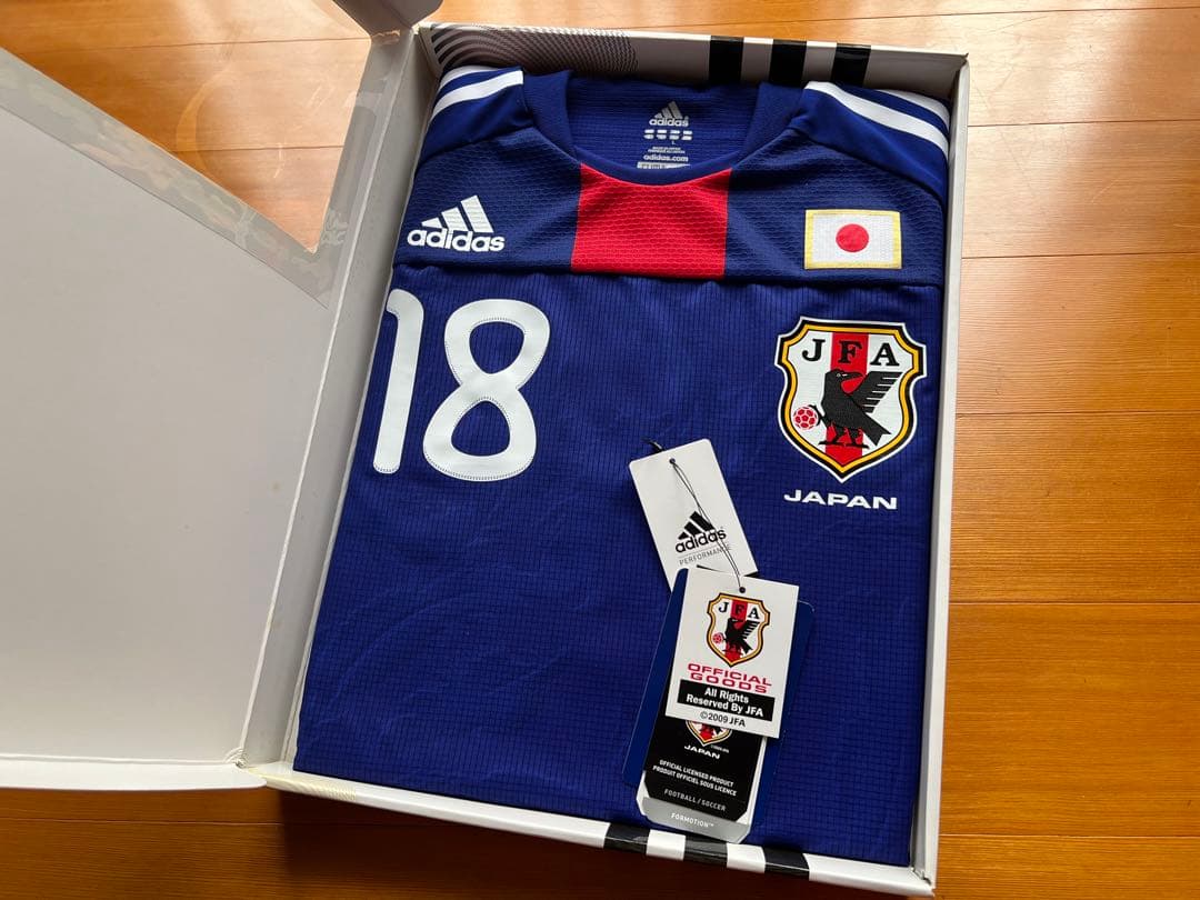 日本代表 2010ワールドカップ オーセンティックユニフォーム 本田圭佑 L