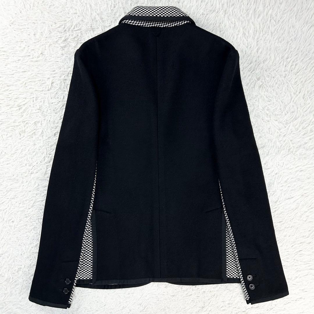 カシミヤ100% ブラックフリースバイブルックスブラザーズ ニットジャケット