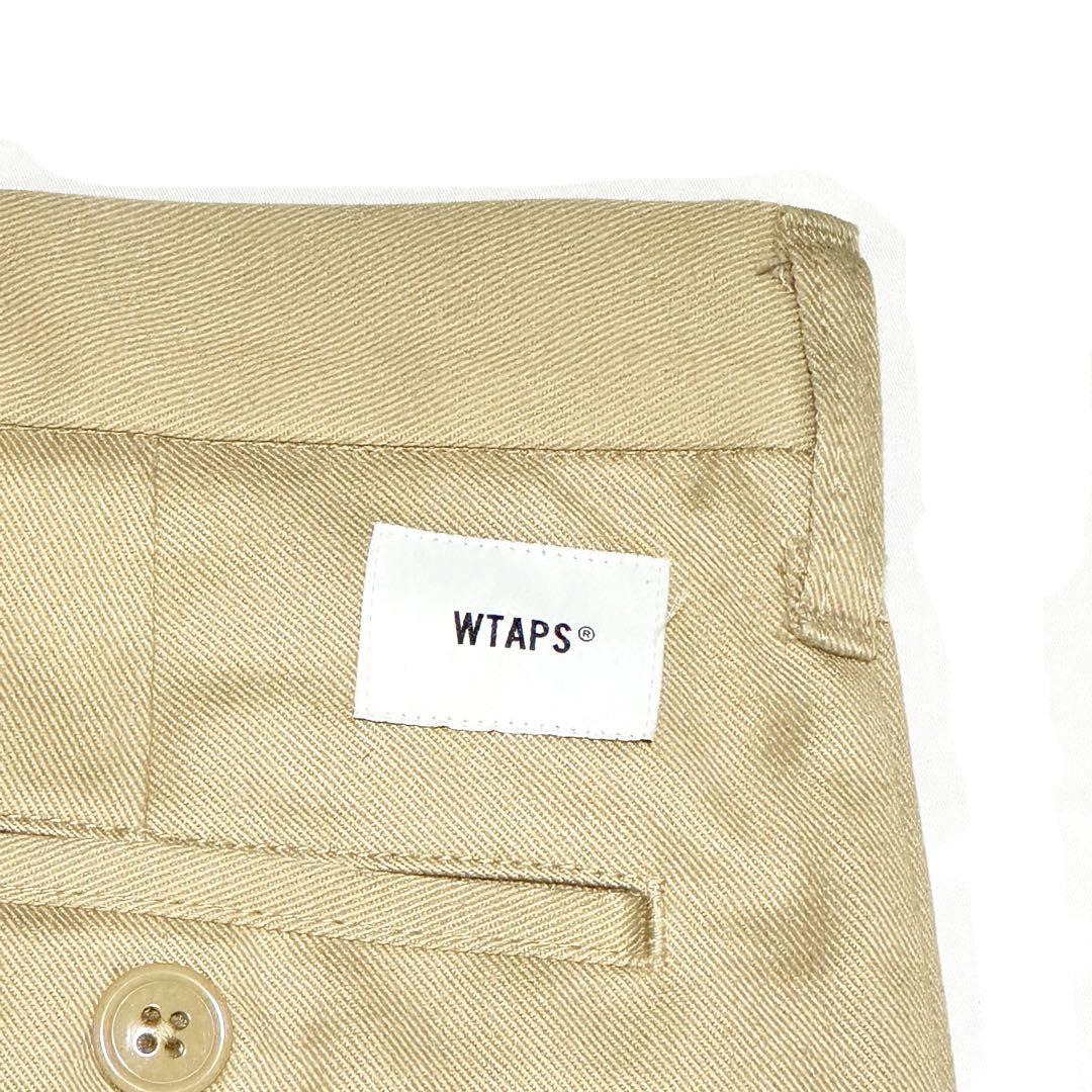 美品　WTAPS　チノパン　X01　日本製　22年モデル　光沢感　春秋用人気定番