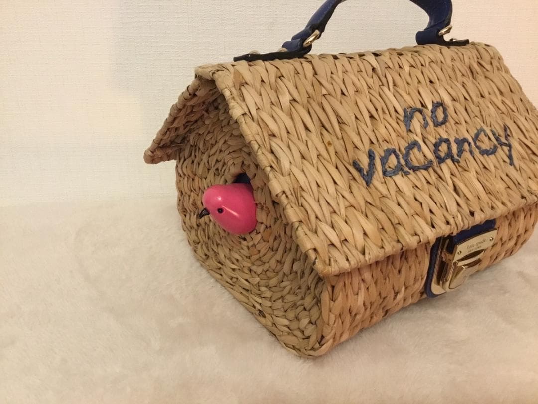 レア　kate spade バードハウス かご バッグ 鳥かご
