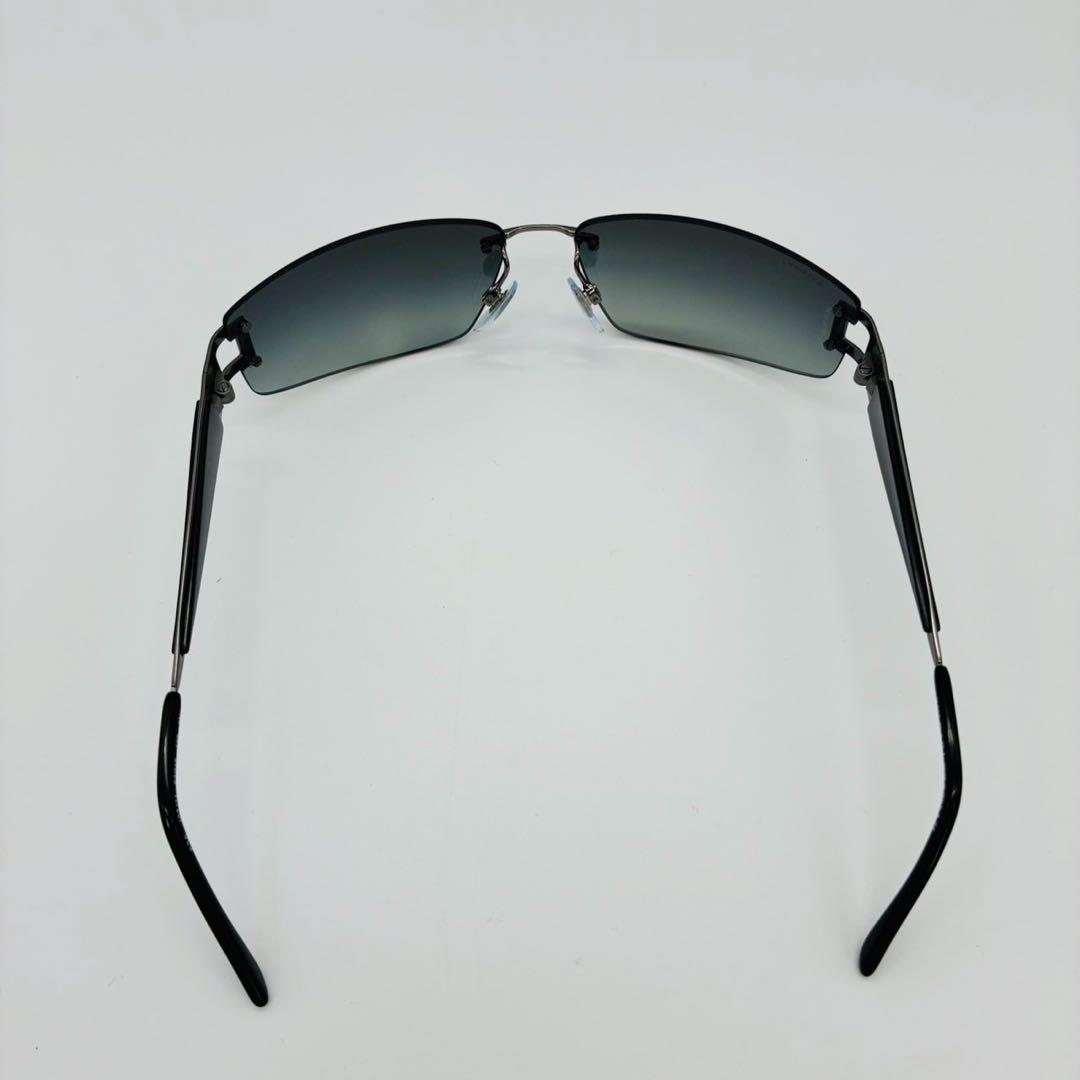 BVLGARI ブルガリ サングラス リムレス グラデーション イタリア製 黒