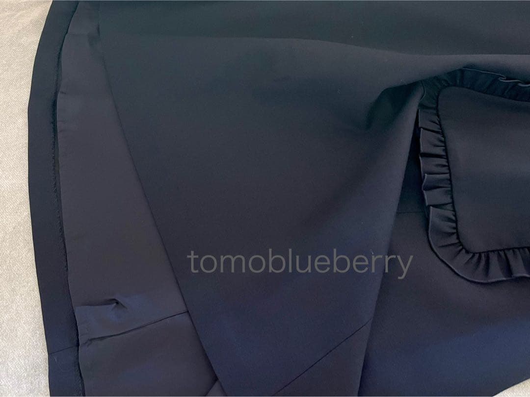 新品定価4.7万★Aveniretoile★フリルポケットAラインワンピース34