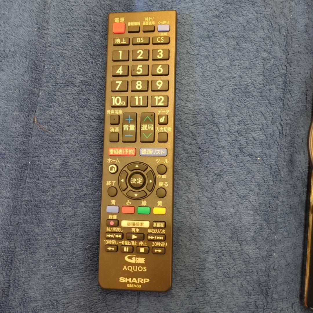 シャープ19型液晶テレビ