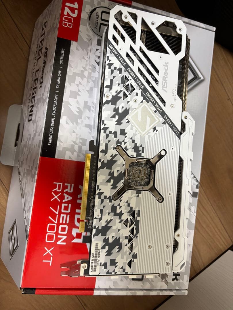グラフィックボード・グラボ・ビデオカード radeon rx7700xt 12gb