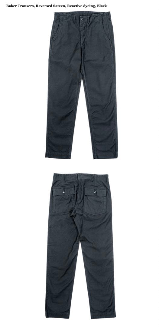 最終値下げ　未使用　workers ワーカーズ　Baker Trousers