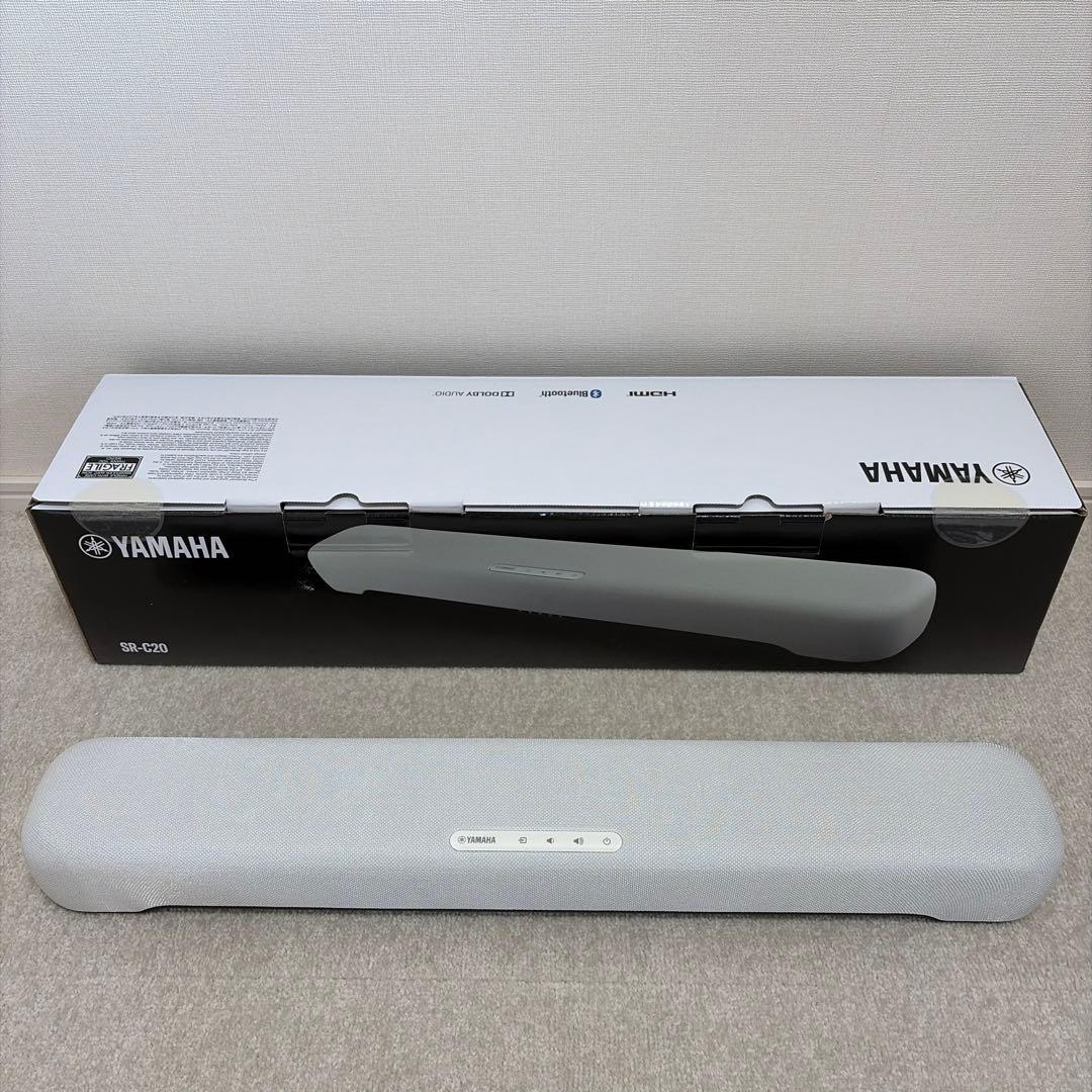 ヤマハ YAMAHA サウンドバー スピーカー SR-C20A(W)