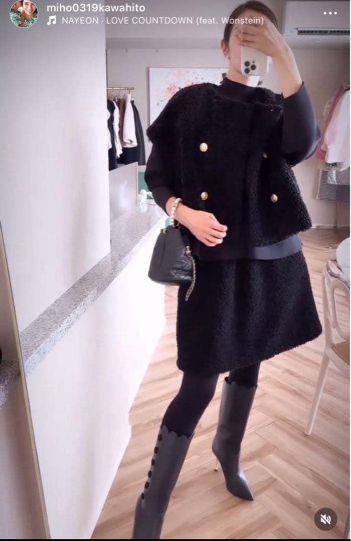 新品タグ付✨SEVEN TEN by MIHO KAWAHITO ミニスカートM