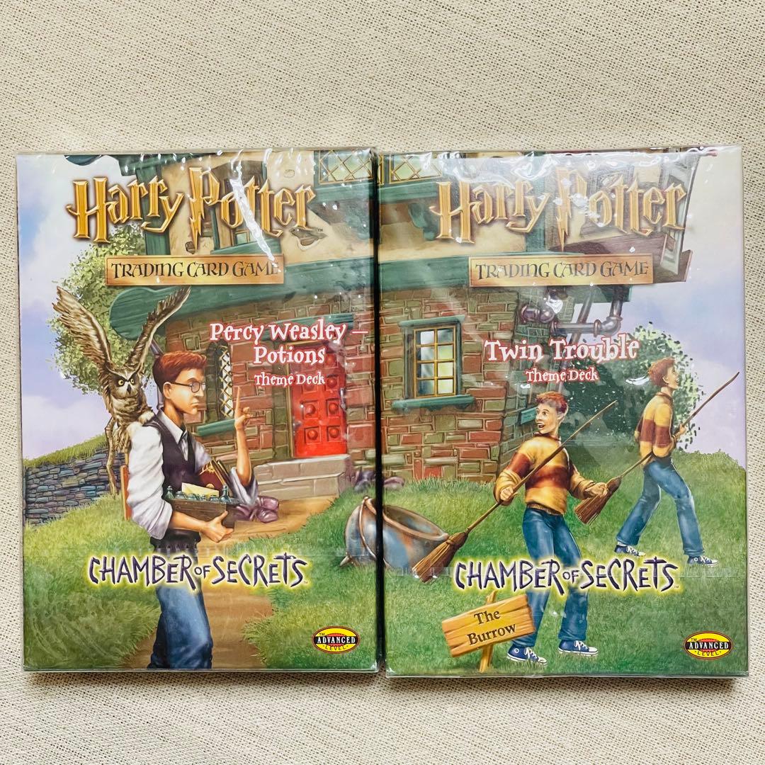 新品　ハリーポッターと秘密の部屋　トレカ　パーシーデッキ＆ツインデッキ　セット