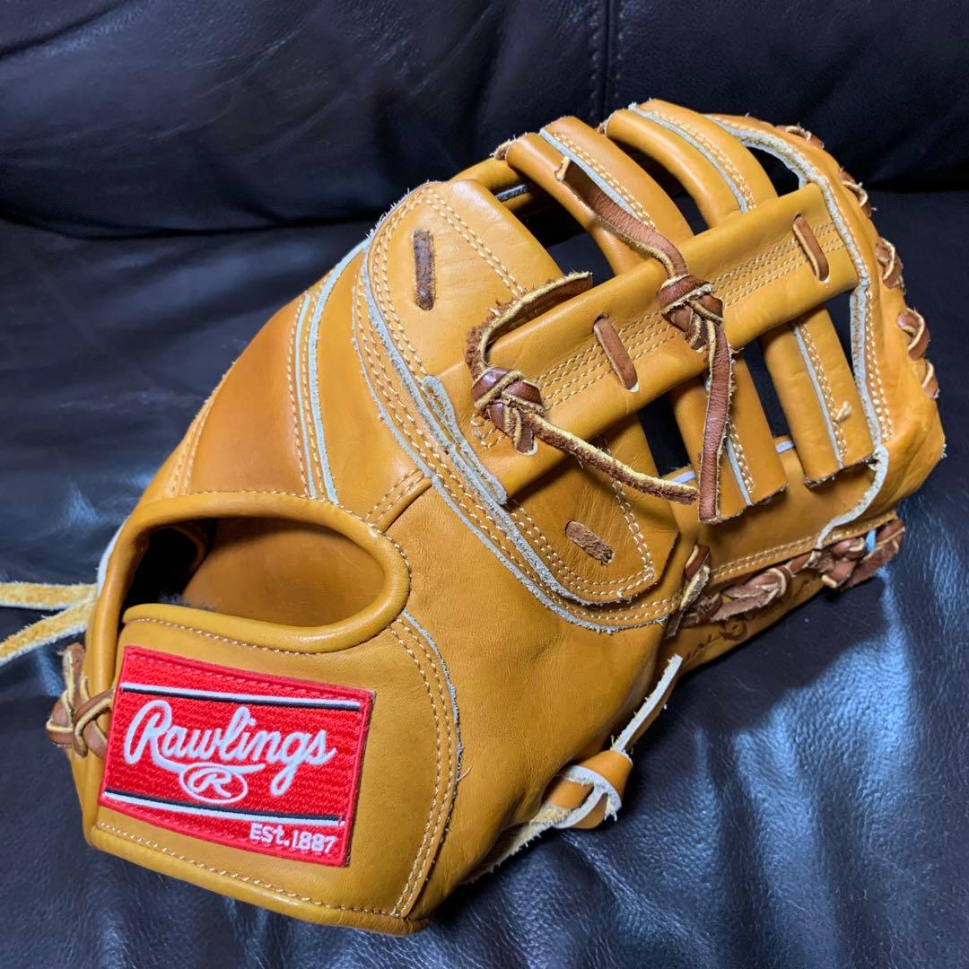 ローリングス　HOHオーダー　軟式ファーストミット　タン