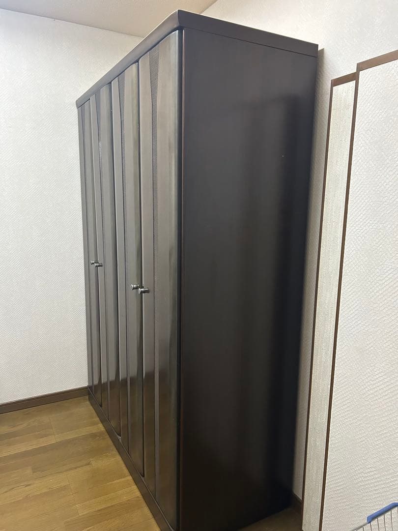 婚礼家具 ワードローブ 洋服タンス 大塚家具 両開き たのメル便 棚板高さ調節可