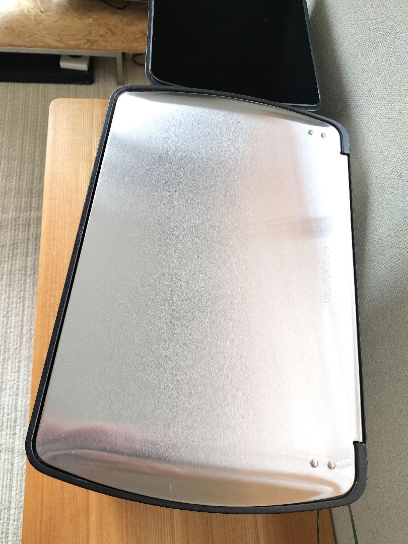 美品 simple human ステンレス ゴミ箱 30L