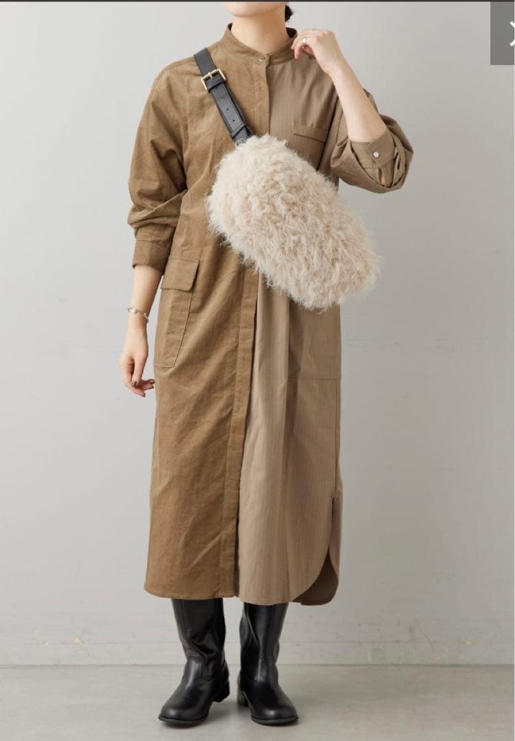 ear PAPILLONNERフェイクファーバッグ