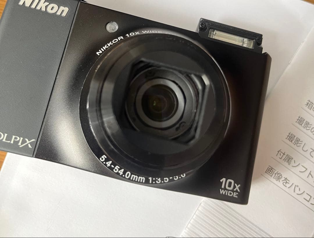 Nikon COOLPIX S8000 黒　コンパクトデジタルカメラ