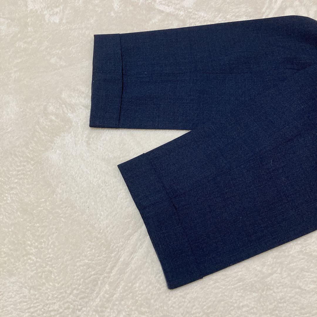 ブルネロクチネリ スラックス タック入り ウール イタリア製 NVY 46