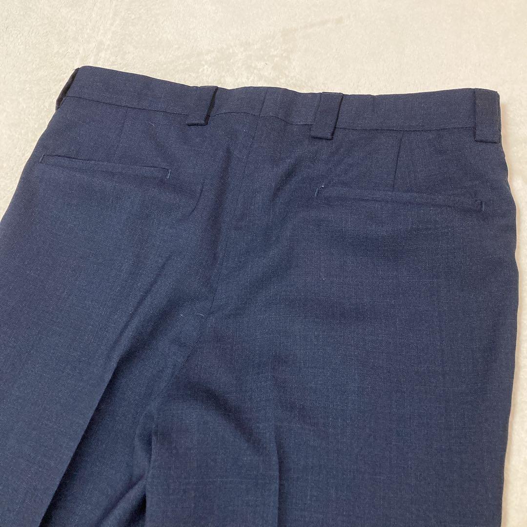 ブルネロクチネリ スラックス タック入り ウール イタリア製 NVY 46