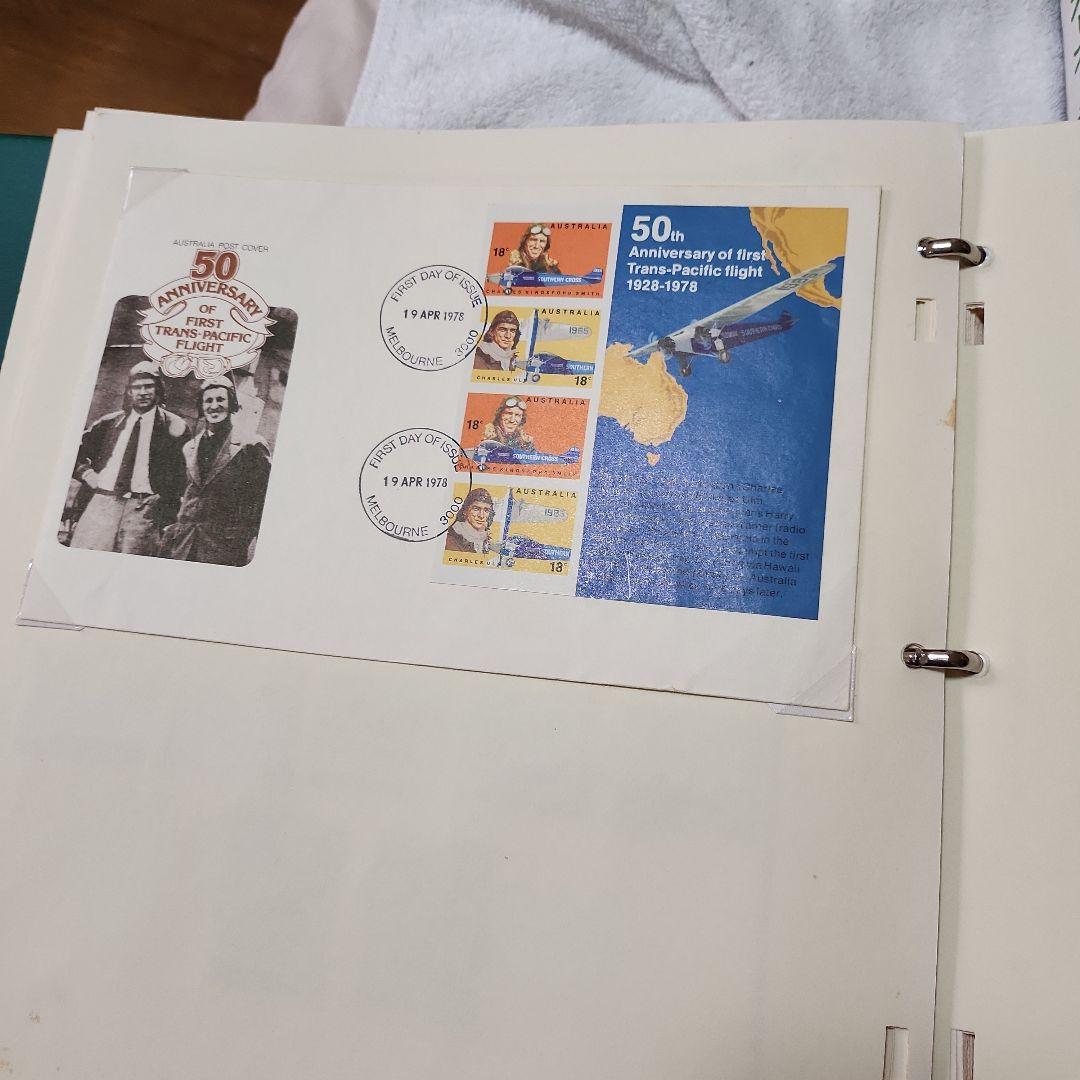 オーストラリア　使用済み切手六冊