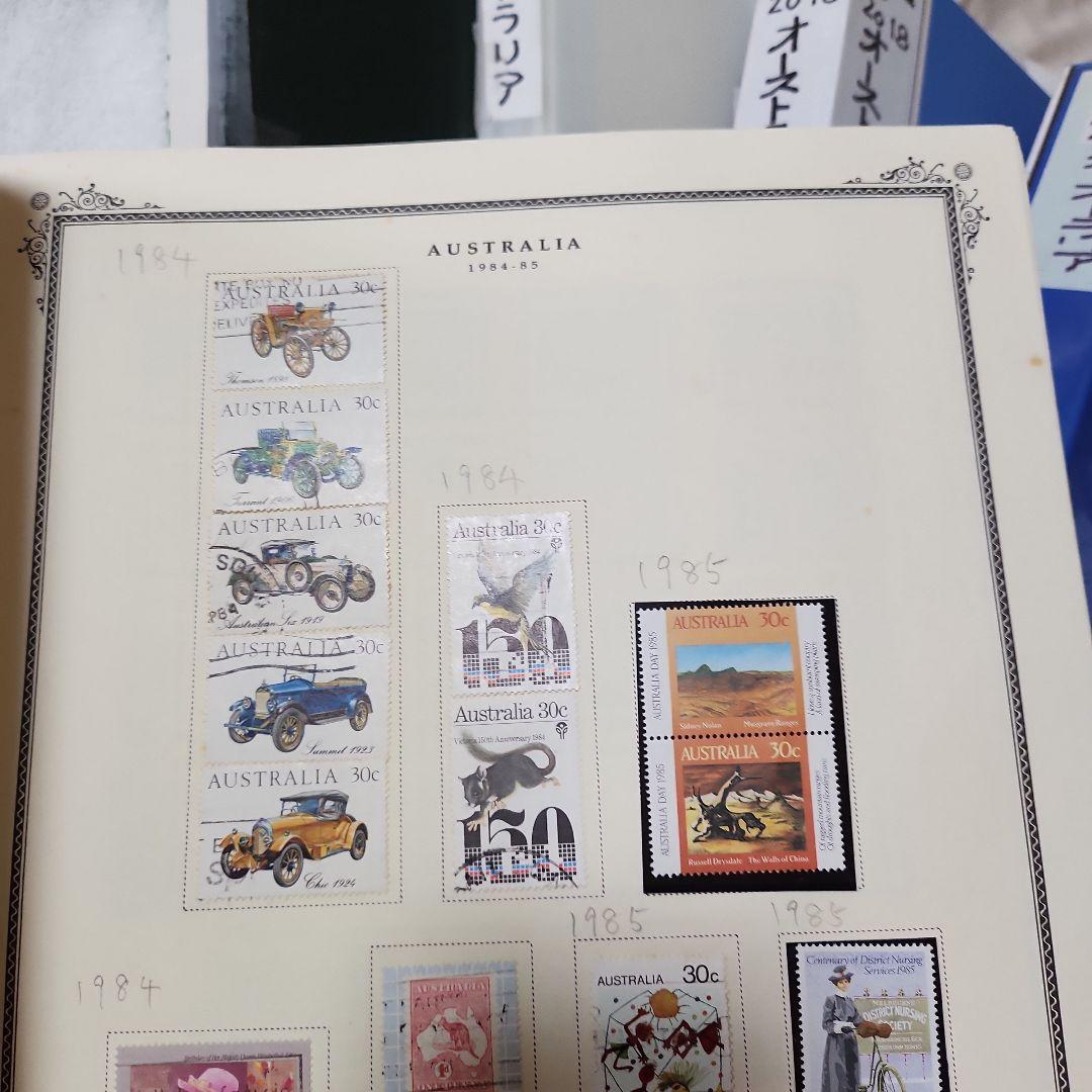 オーストラリア　使用済み切手六冊