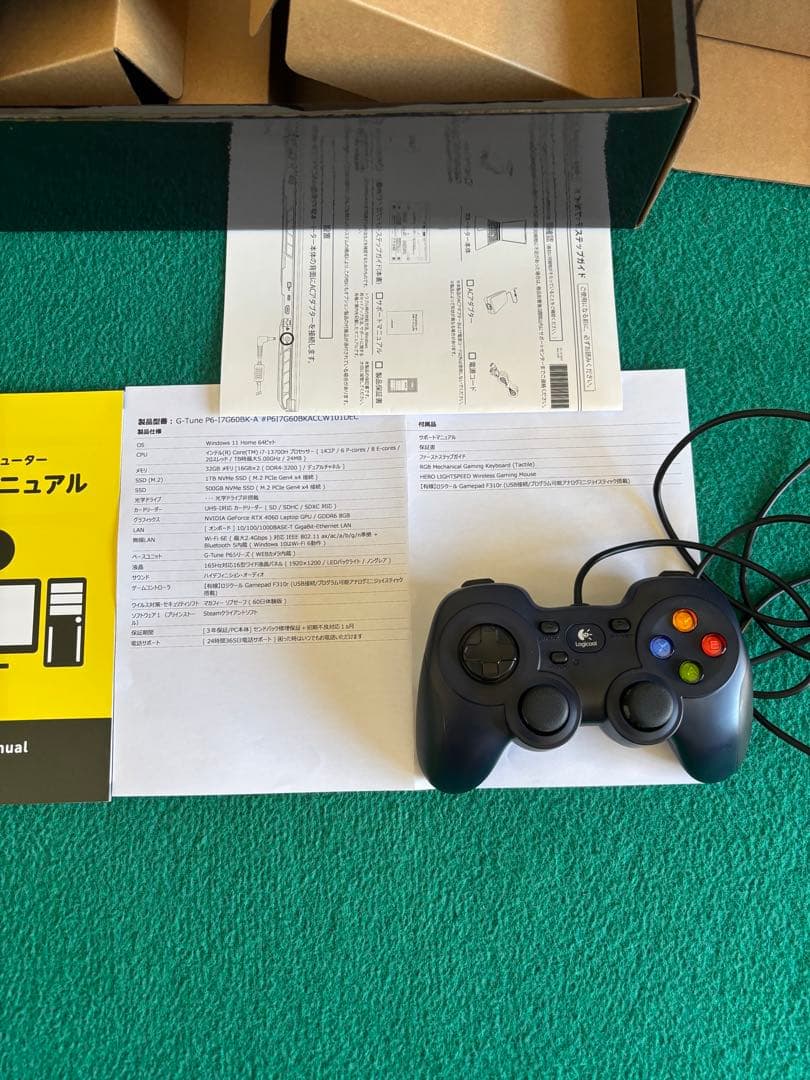 Windowsノート本体 G-Tune P6-I7G60BK-A