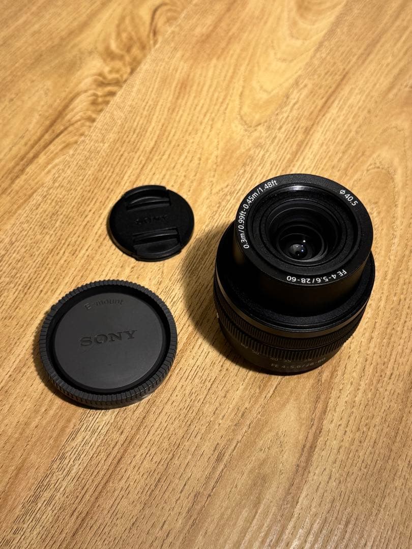 SONY 28-60mm f4-5.6 Eマウント