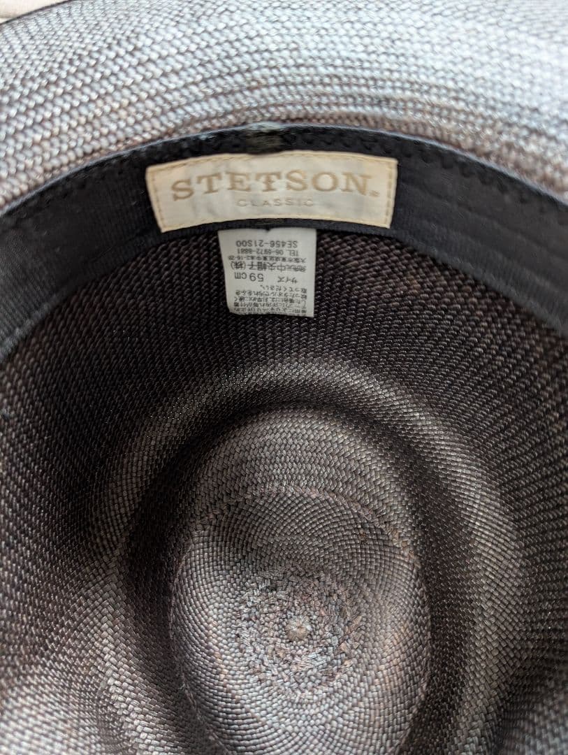 エ*ノ様 STETSON パナマハット 59cm