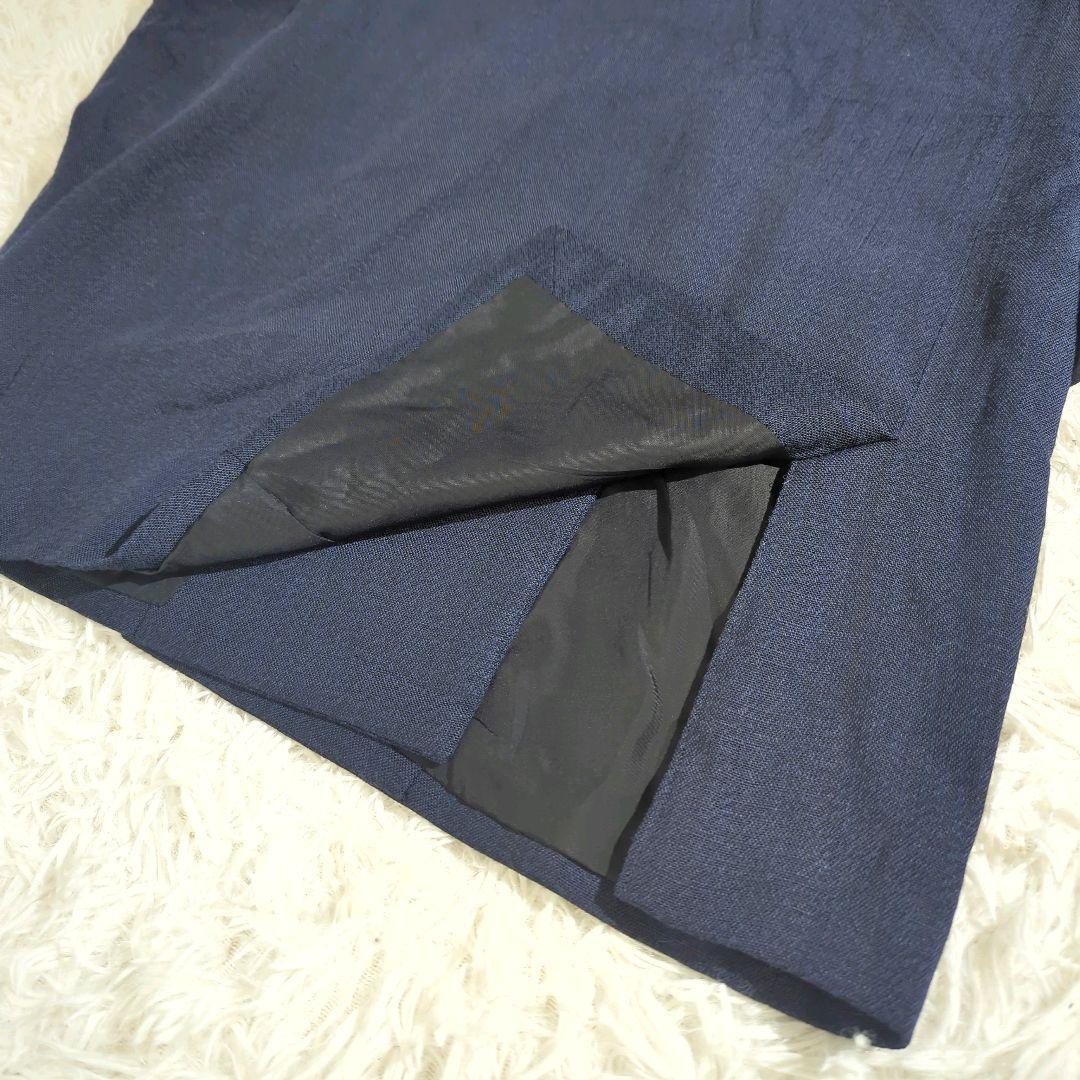 INSCRIRE テーラードジャケット 紺ブレ 金ボタン ダブル ロング