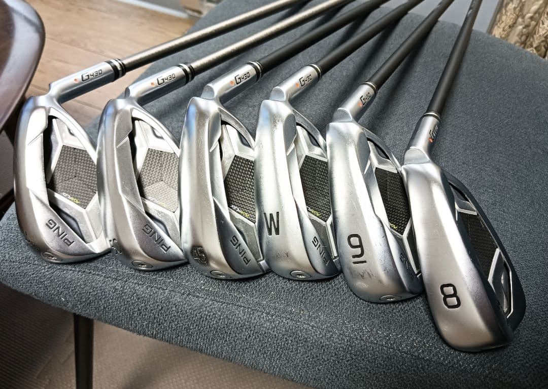 G430 パワースペック8番〜54度 TRAVIL95 オレンジ 6本